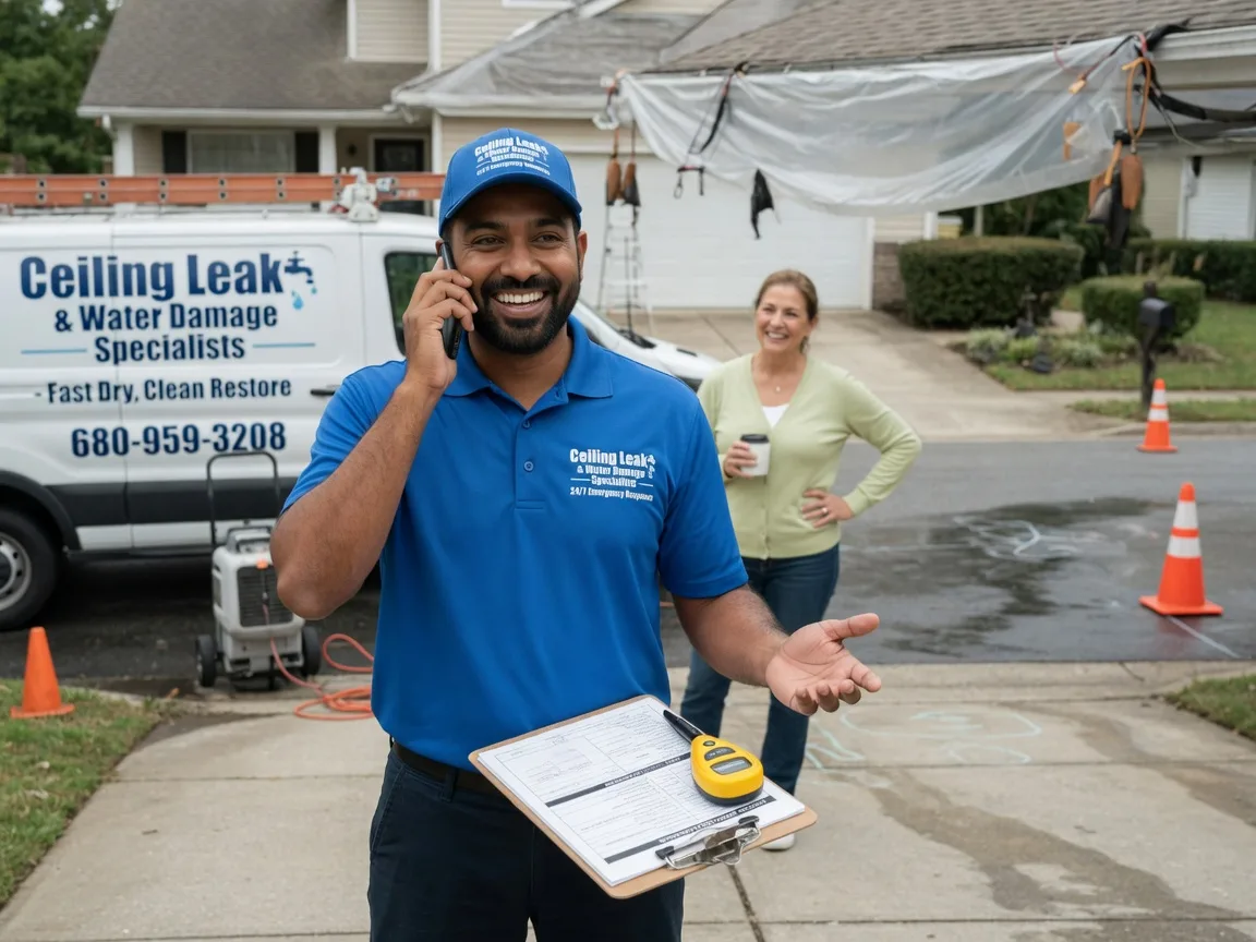 Ceiling Leak Cleanup East Boothbay, ME FAQs